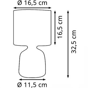 Produktbild für Tischlampe Lucide Cosby, weiß mit E14-Fassung