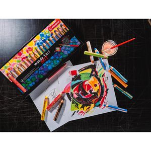 Produktbild für Buntstifte Stabilo woody 3 in 1 ARTY, 880/18-1-20