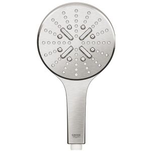 Produktbild für Handbrause GROHE Rainshower SmartActive 130, supersteel