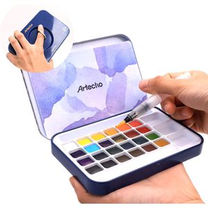 Produktbild für Farbkasten Artecho Watercolor Painting Set Premium