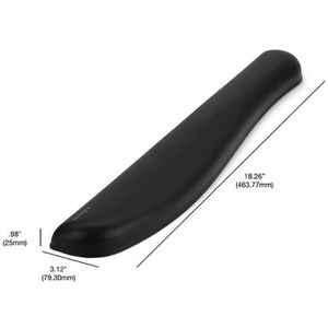 Produktbild für Handballenauflage Kensington ErgoSoft K52798WW, schwarz