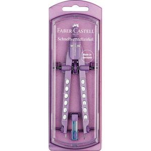 Produktbild für Zirkel Faber-Castell Factory Sparkle, 2-teilig