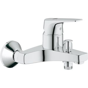 Badewannenarmatur GROHE BauFlow 23756000, aus Messing