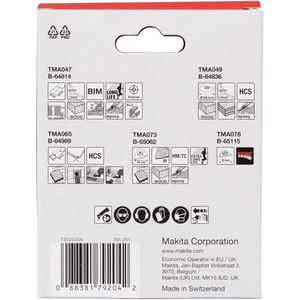 Produktbild für Multifunktionswerkzeug-Zubehör Makita Renovierungs-Set E-16994