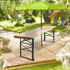 Produktbild für Klapptisch CASARIA 101428, Holz, höhenverstellbar