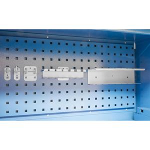 Produktbild für Werkzeugschrank Güde Typ Universal, aus Metall, blau / grau