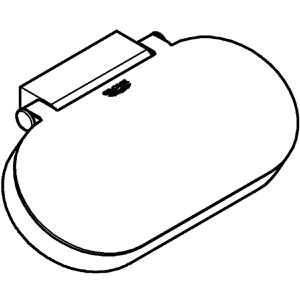 Produktbild für Toilettenpapierhalter GROHE Selection, 41069000, verchromt