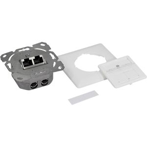 Produktbild für Netzwerkdose LogiLink NP0127, Unterputz