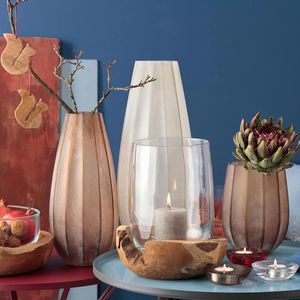 Produktbild für Windlicht Leonardo 084409 Terra, Kerzenhalter