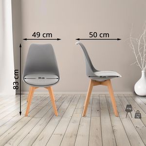 Produktbild für Esszimmerstuhl CLP Linares, 310575