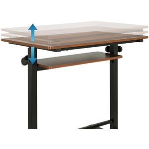 Produktbild für Stehpult hJh-OFFICE WORKSTATION II 830070, Holz