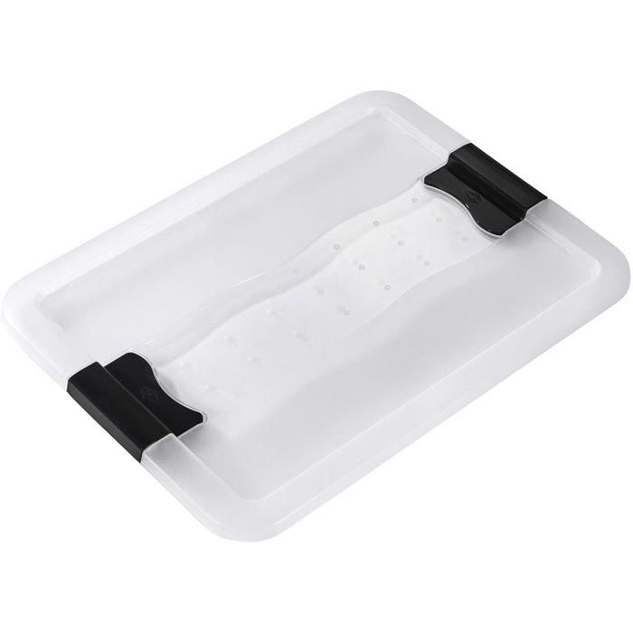 Keeeper Aufbewahrungsbox Kristallbox Cornelia, 24L, mit Deckel