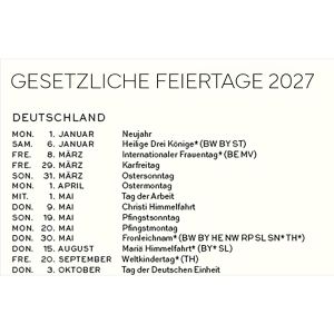 Produktbild für Buchkalender Leuchtturm1917 Wochenplaner, Jahr 2026 / 2027