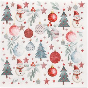 Produktbild für Servietten Papstar 37214 Cold Winter