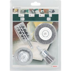 Produktbild für Drahtbürste Bosch 2609256553, Ø 25-90mm, Set