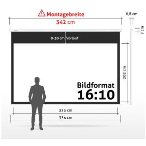 Produktbild für Beamer-Leinwand ESMART Professional MIROLO