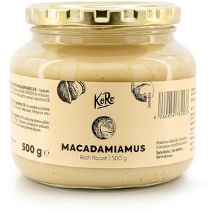 KoRo Nussmus Macadamiamus Rich Roast, 100% Macadamia, ohne Palmöl, 500 g