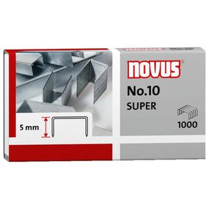 Heftklammern Novus 040-0003, Typ No.10 Super