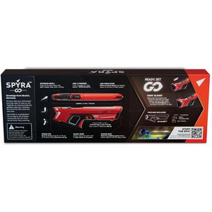Produktbild für Wasserpistole Spyra GO, rot, elektrisch
