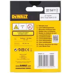 Produktbild für Laser-Entfernungsmesser DeWalt DW055PL-XJ