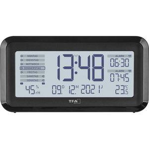 Produktbild für Wecker TFA 60.2562.01 Boxx2 schwarz, digital