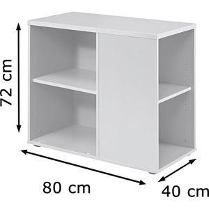 Produktbild für Standcontainer Hammerbacher H-Serie, weiß