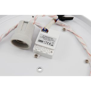 Produktbild für Deckenleuchte McShine Star, weiß, 2x E27-Fassung