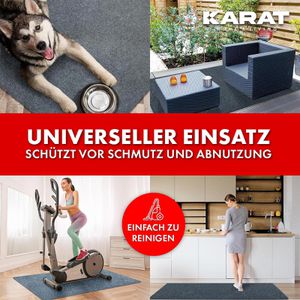 Produktbild für Bodenschutzmatte Karat Viking, fd-31475, schwarz