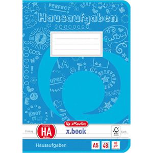 Hausaufgabenheft Herlitz x-book, 201509, A5