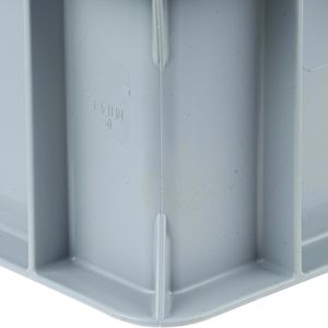 Produktbild für Eurobox Fetra 1309, grau, 12,6 Liter