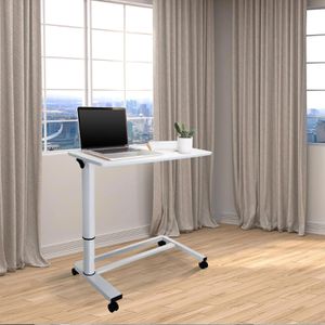 Produktbild für Beistelltisch hJh-OFFICE Stand II 830054, weiß, Holz / Metall