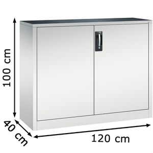 Produktbild für Werkzeugschrank CP-Möbel 8830-000, aus Metall, lichtgrau