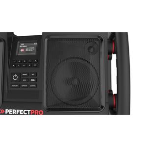 Produktbild für Baustellenradio PerfectPro ROCKBULL, Akku