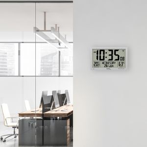 Produktbild für Wanduhr Technoline WS 8013, Kunststoff, digital, Funkuhr