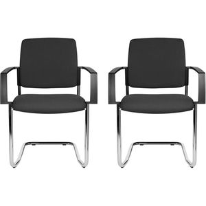 Besucherstuhl Topstar BtoB 20 chrom, stapelbar