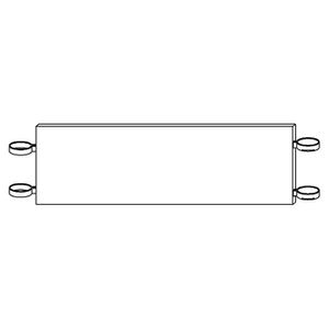 Produktbild für Sichtblende Hammerbacher H-Serie HR16/S, aus Holz