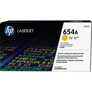 Toner HP 654A, CF332A gelb