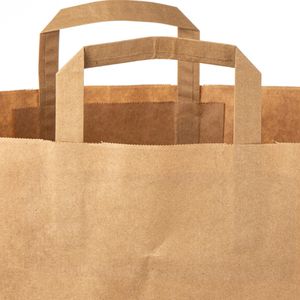 Produktbild für Papiertüten Topcraft braun