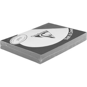 Produktbild für Einbanddeckel Clairefontaine Text &amp; Cover, bedruckbar, grau