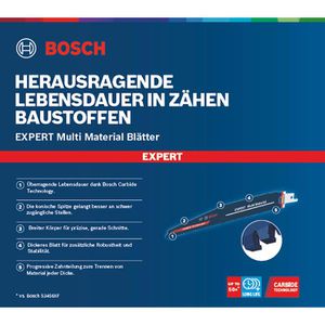 Produktbild für Säbelsägeblatt Bosch Expert Multi Material S 1156 XHM