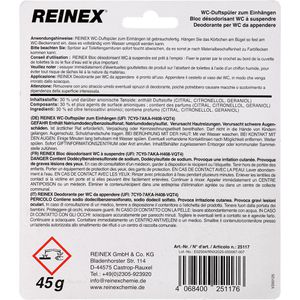 Produktbild für WC-Duftspüler Reinex 5-Balls, Lemon