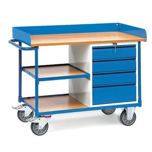 Produktbild für Werkstattwagen Fetra 2437, Tragkraft 400 kg