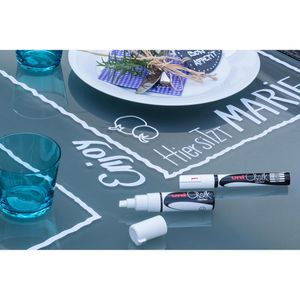 Produktbild für Kreidestifte uni-ball chalk PWE-5M, weiß
