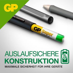 Produktbild für Batterien GP Batteries Super, Alkaline