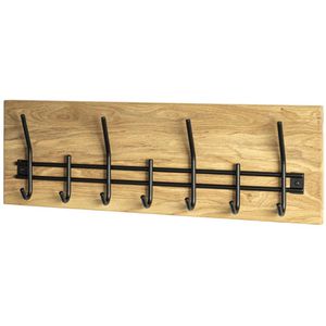 Wandgarderobe Haku-Möbel 23583, Massivholz