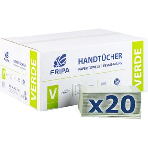 Papierhandtücher Fripa Verde 4021101, 1-lagig