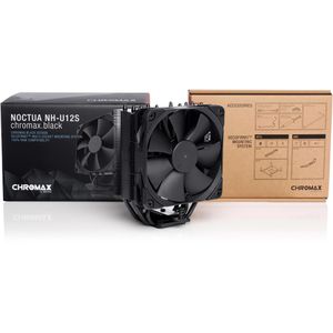 Produktbild für CPU-Kühler Noctua NH-U12S chromax.black, PWM