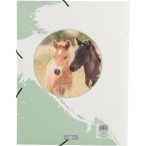 Produktbild für Zeichenmappe Pagna Lovely 21723-15, Pferde, A4
