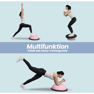 Produktbild für Balance-Ball DH-FitLife Yoga, mit Luftpumpe &amp; Fitnessbändern