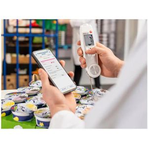 Produktbild für Frittieröltester Testo 0563 0102, 270, BT digital, Set